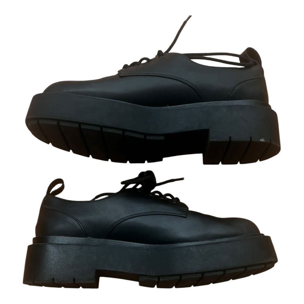 H&M Women’s Black Chunky Soled Shoes Sz 40 (US9)